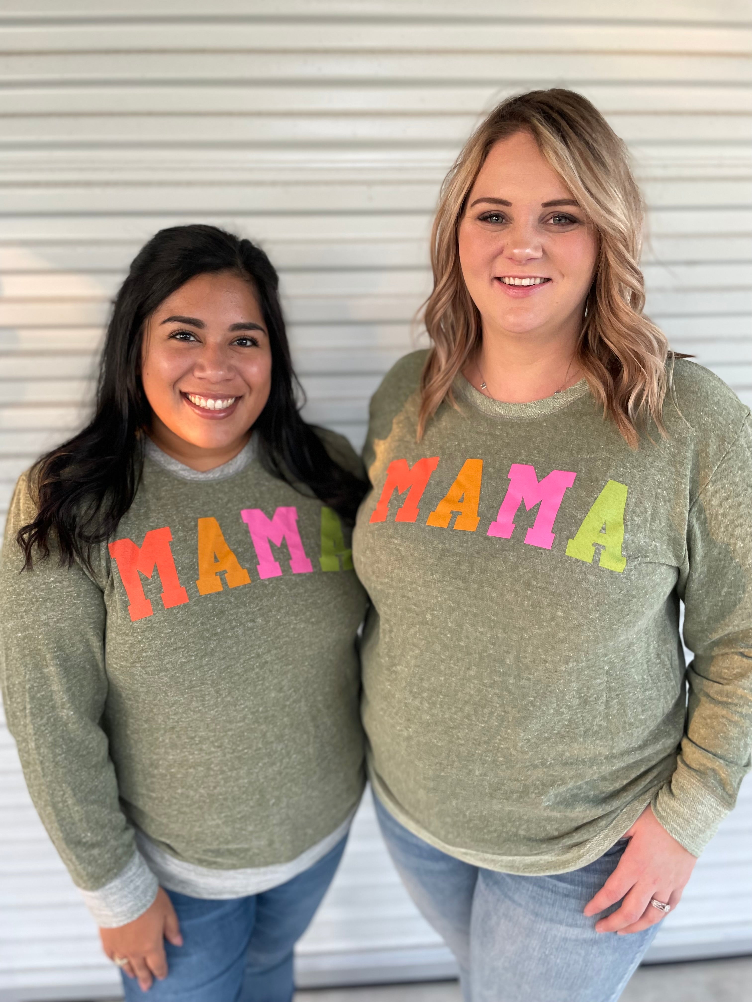 Mama Long Sleeve Top