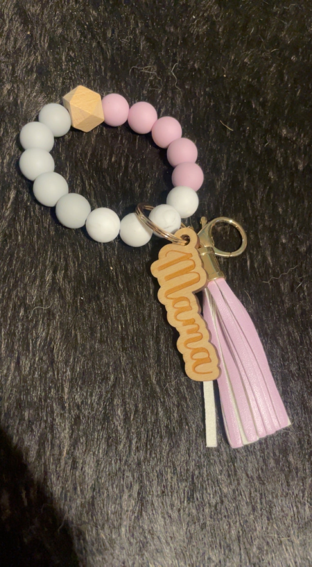 Mama Keychain Bracelet