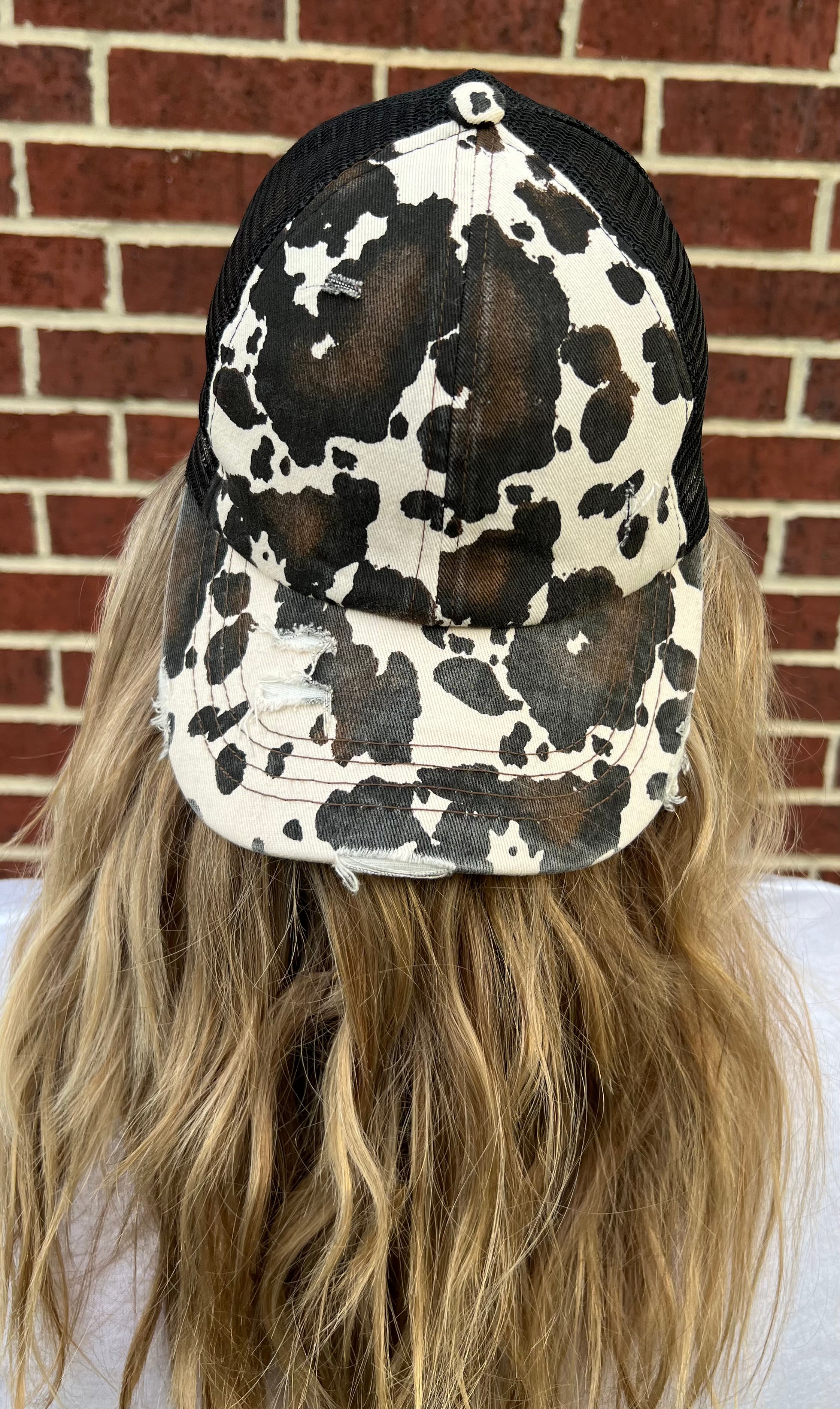 Cow Babe Criss Cross Hats