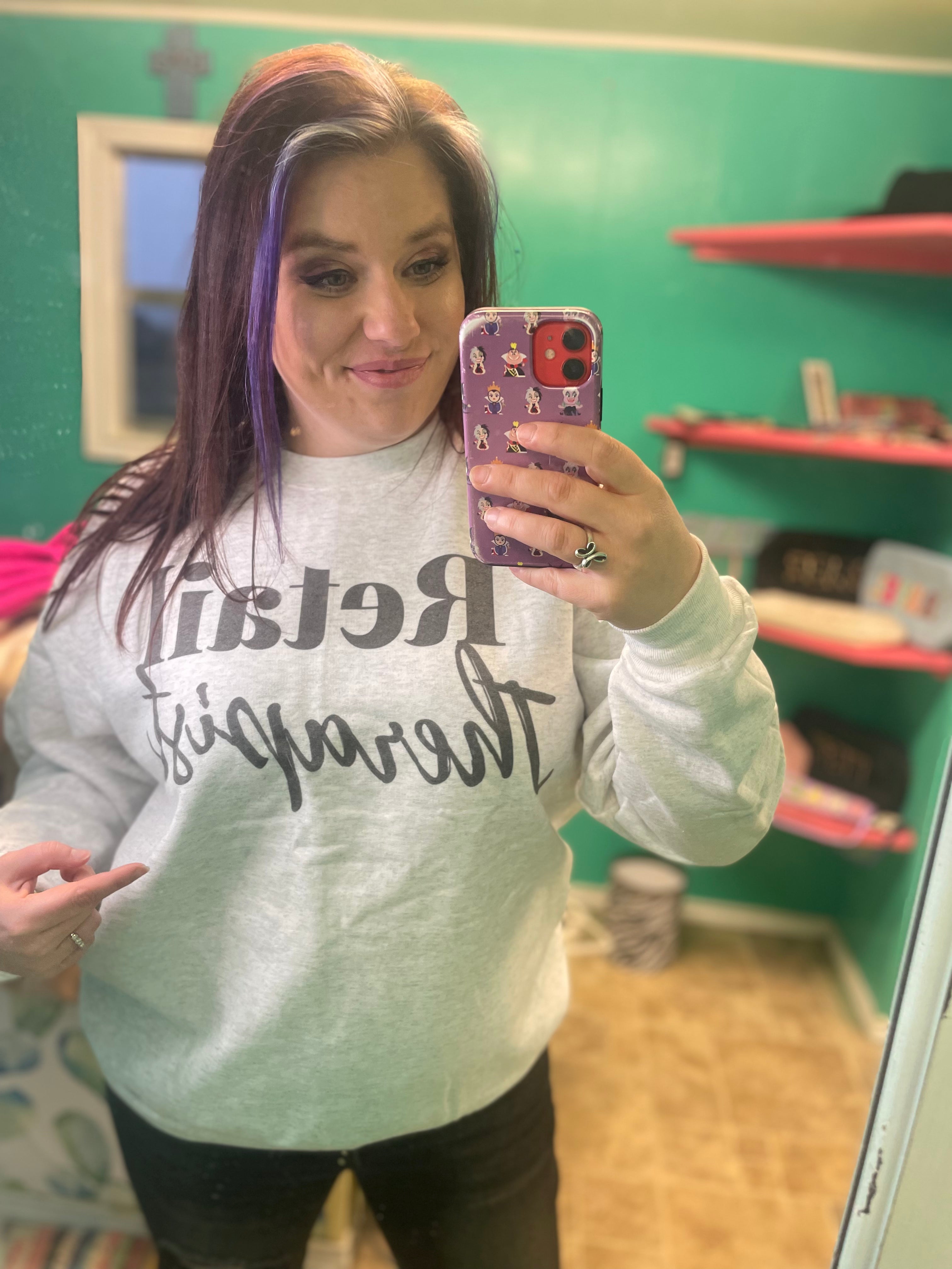 Retail Therapist Sweatshirt