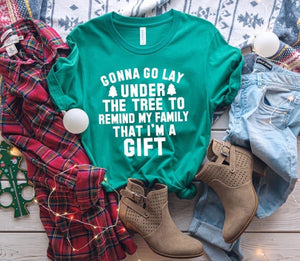 Gonna go lay under the tree tee