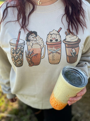 Spooky Coffee Sweatshirt