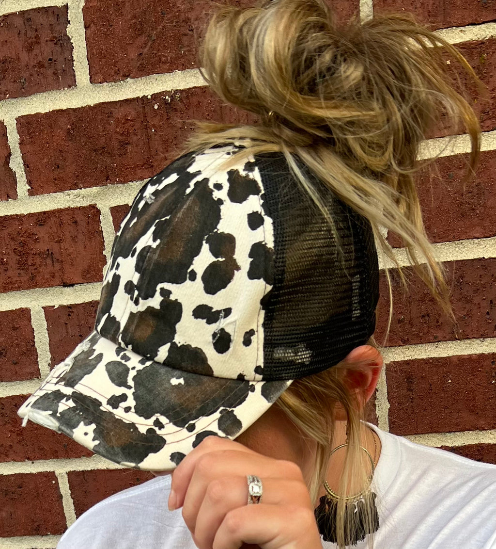 Cow Babe Criss Cross Hats