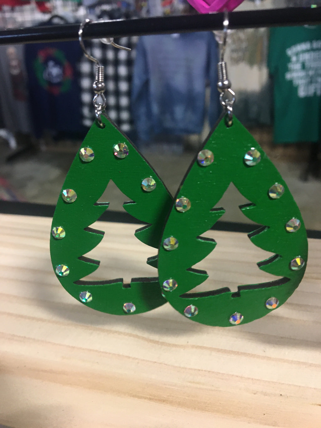 Christmas Tree Earrings