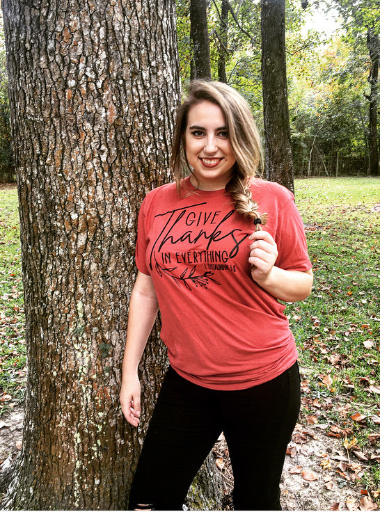 Give Thanks in Everything Tee