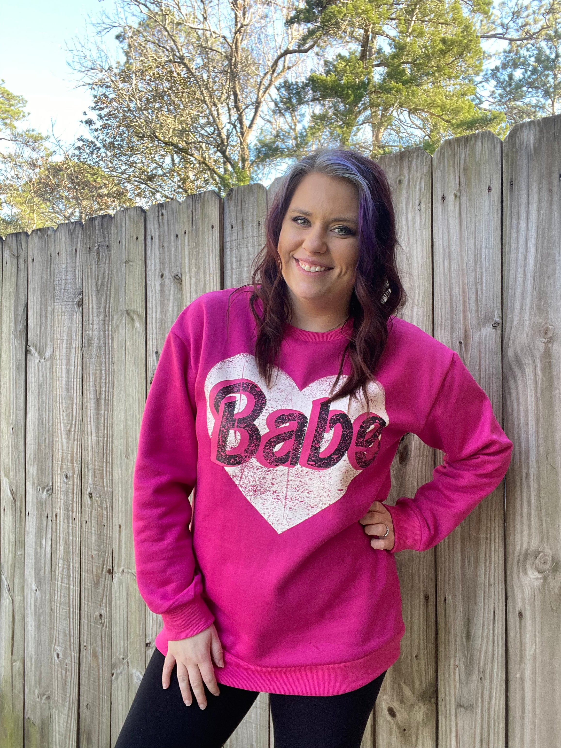 Retro Babe Sweatshirt