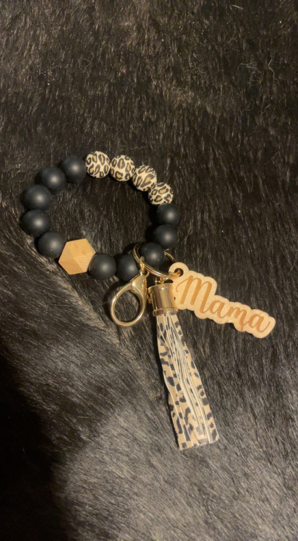 Mama Keychain Bracelet