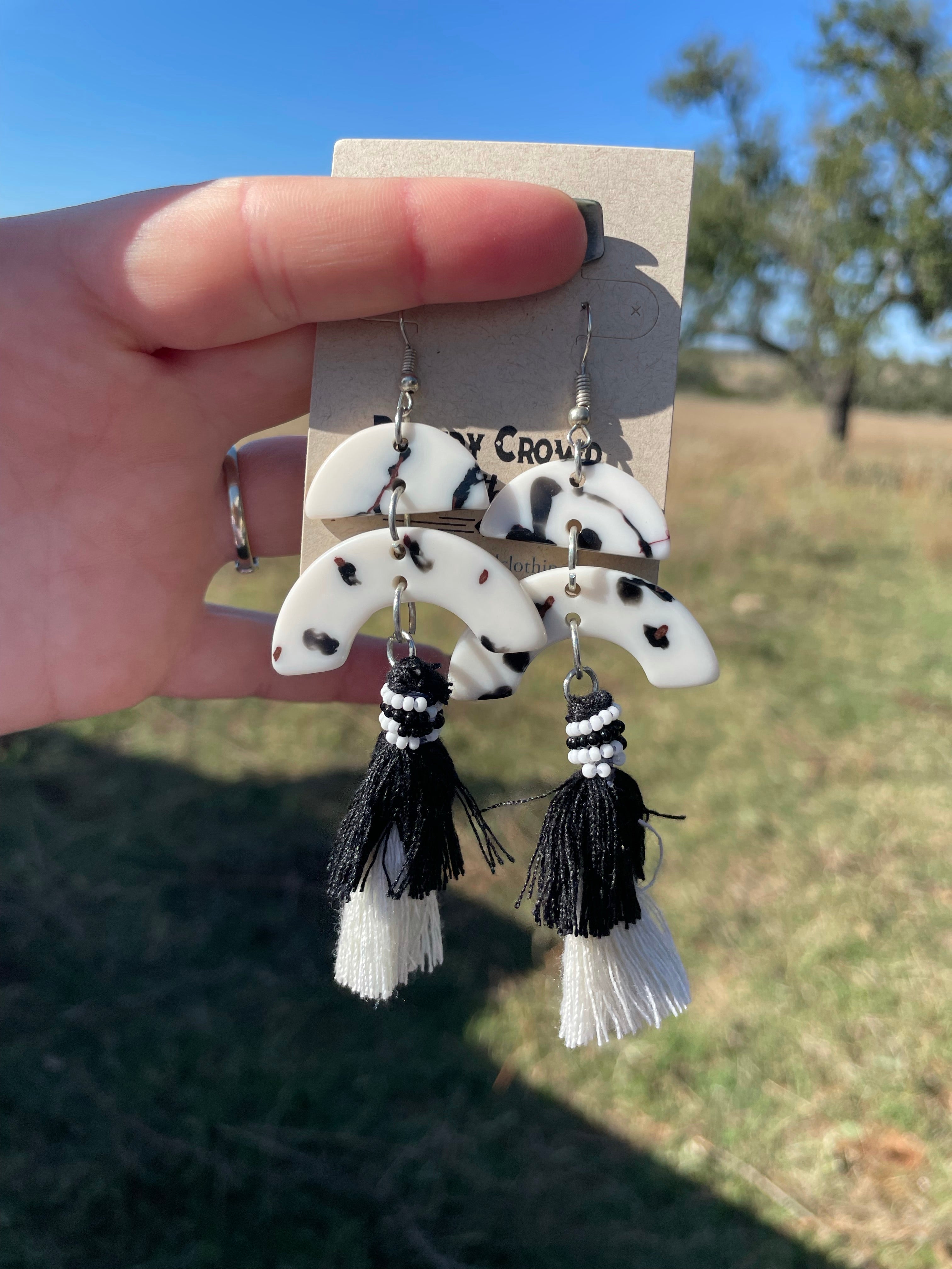 Cow Bell Earrings