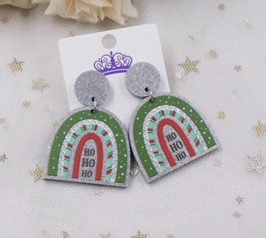 Ho Ho Ho Christmas Earrings